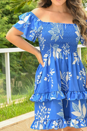 Vestido curto lastex - B115